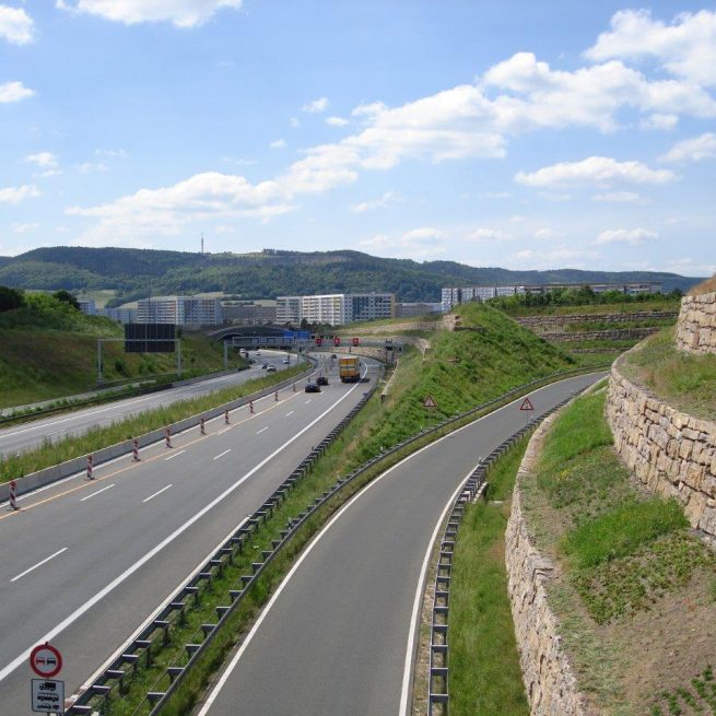 BAB A4  Teilabschnitt Jena  Bauüberwachung