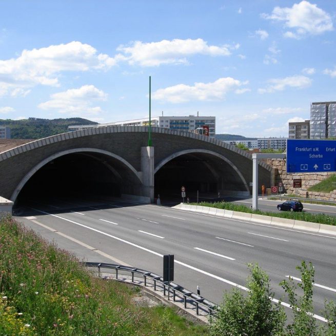 BAB A4  Teilabschnitt Jena  Bauüberwachung