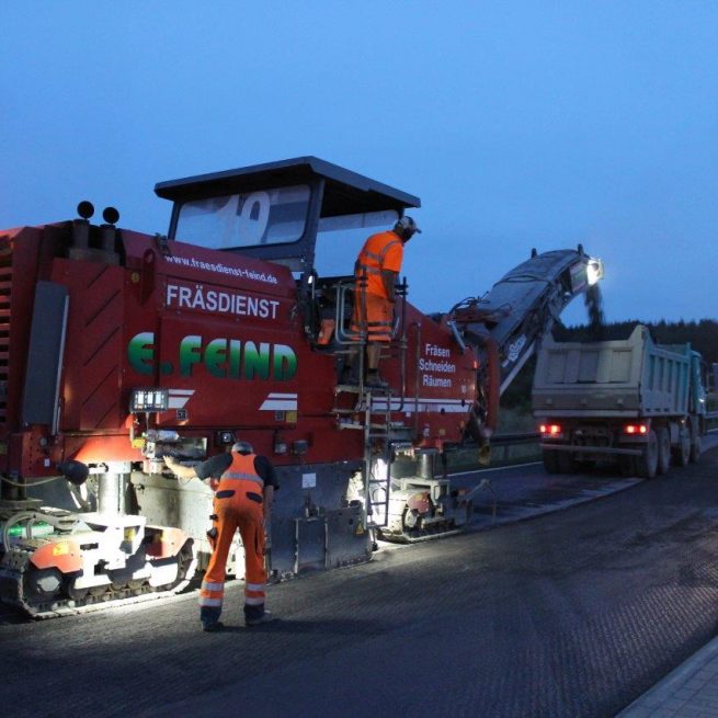 BAB A 9  Deckensanierung der AS Schleiz  AS Bad Lobenstein und der T+R-Anlage Hirschberg