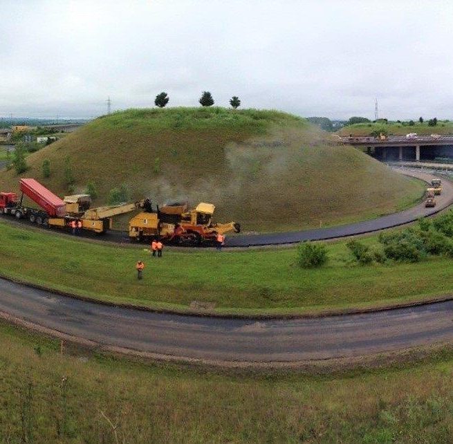 BAB A4-A71 Sanierung des Autobahnkreuz Erfurt