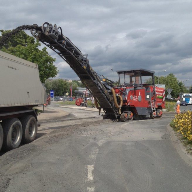 B 87 Ortsdurchfahrt Ilmenau