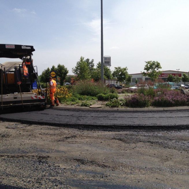 B 87 Ortsdurchfahrt Ilmenau