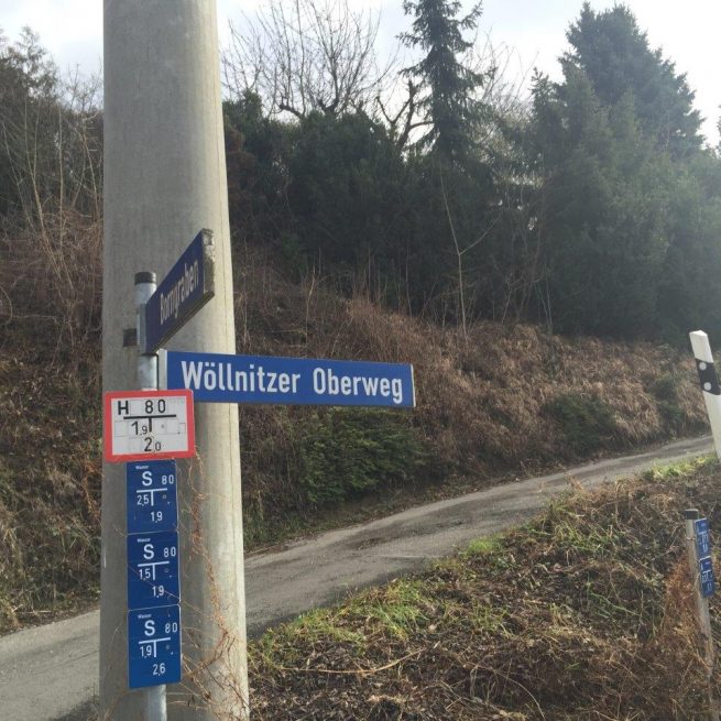 Sanierung von Hangrutschungen – Wöllnitzer Oberweg