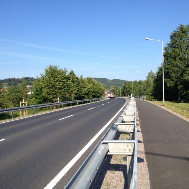 B 87 Ortsdurchfahrt Ilmenau