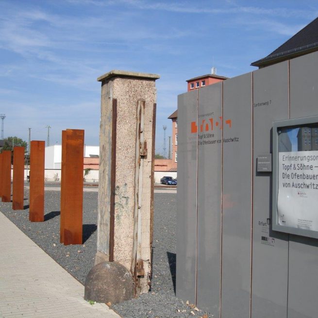 Wohn- u. Gewerbepark Erfurt  Erinnerungsort Topf & Söhne