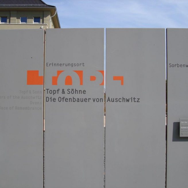 Wohn- u. Gewerbepark Erfurt  Erinnerungsort Topf & Söhne