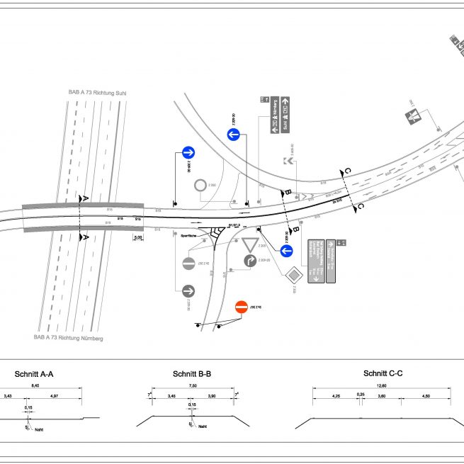 Zuarbeiten des Baulastträgers an die Straßenverkehrsbehörde