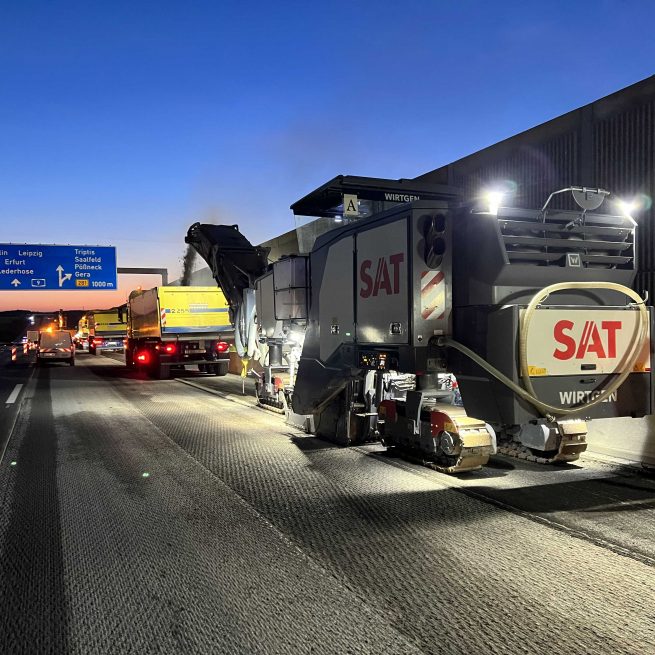 BAB A9 Deckensanierung BW 138A und 139A inkl. der Vor- und Nachfelder  RF Berlin und RF München